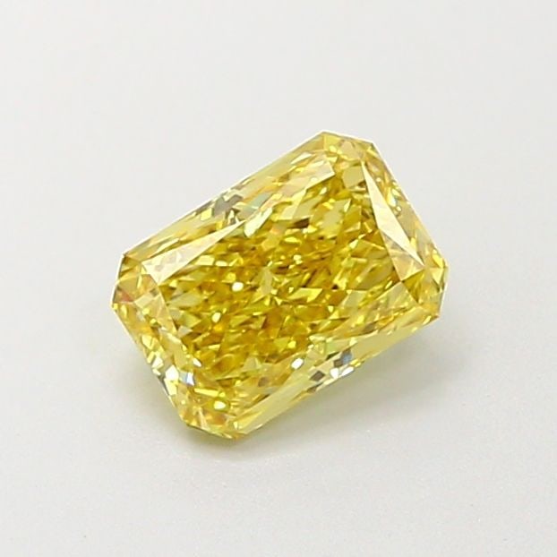 Loose Diamond - RADIANT 1.04ct Fancy Vivid Yellow VS1: Loose Diamond - RADIANT 1.04ct Fancy Vivid Yellow VS1 Source: This is a real non-mined Diamond that has been grown in a lab Shape: RADIANT Carats: 1.04 Color: Fancy Vivid Yellow Certification: IGI Vid