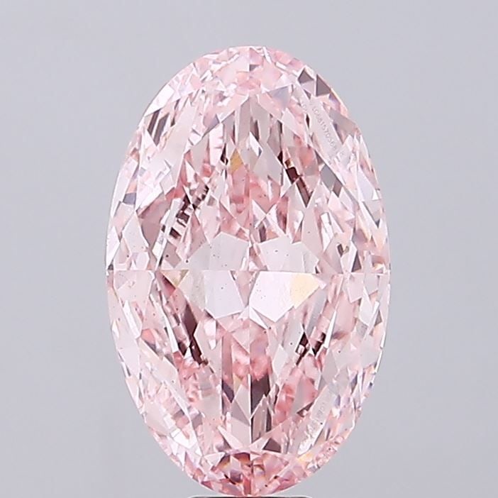 Loose Diamond - OVAL 14.02ct Fancy Intense Pink VS2: Loose Diamond - OVAL 14.02ct Fancy Intense Pink VS2 Source: This is a real non-mined Diamond that has been grown in a lab Shape: OVAL Carats: 14.02 Color: Fancy Intense Pink Certification: IGI Video:
