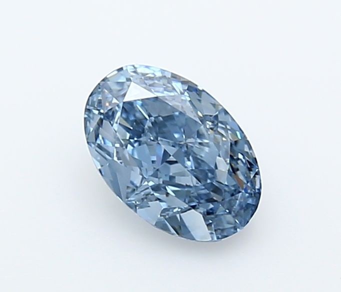 Loose Diamond - OVAL 1.06ct Fancy Vivid Blue VVS1: Loose Diamond - OVAL 1.06ct Fancy Vivid Blue VVS1 Source: This is a real non-mined Diamond that has been grown in a lab Shape: OVAL Carats: 1.06 Color: Fancy Vivid Blue Certification: IGI Video: