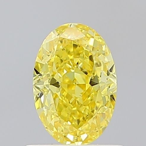 Loose Diamond - OVAL 1.05ct Fancy Vivid Yellow SI1: Loose Diamond - OVAL 1.05ct Fancy Vivid Yellow SI1 Source: This is a real non-mined Diamond that has been grown in a lab Shape: OVAL Carats: 1.05 Color: Fancy Vivid Yellow Certification: IGI Video: