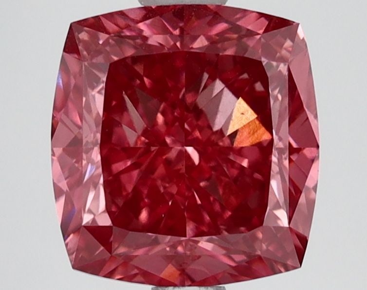 Loose Diamond - CUSHION MODIFIED 3.02ct Fancy Vivid Pink VS1 (1 of 1)