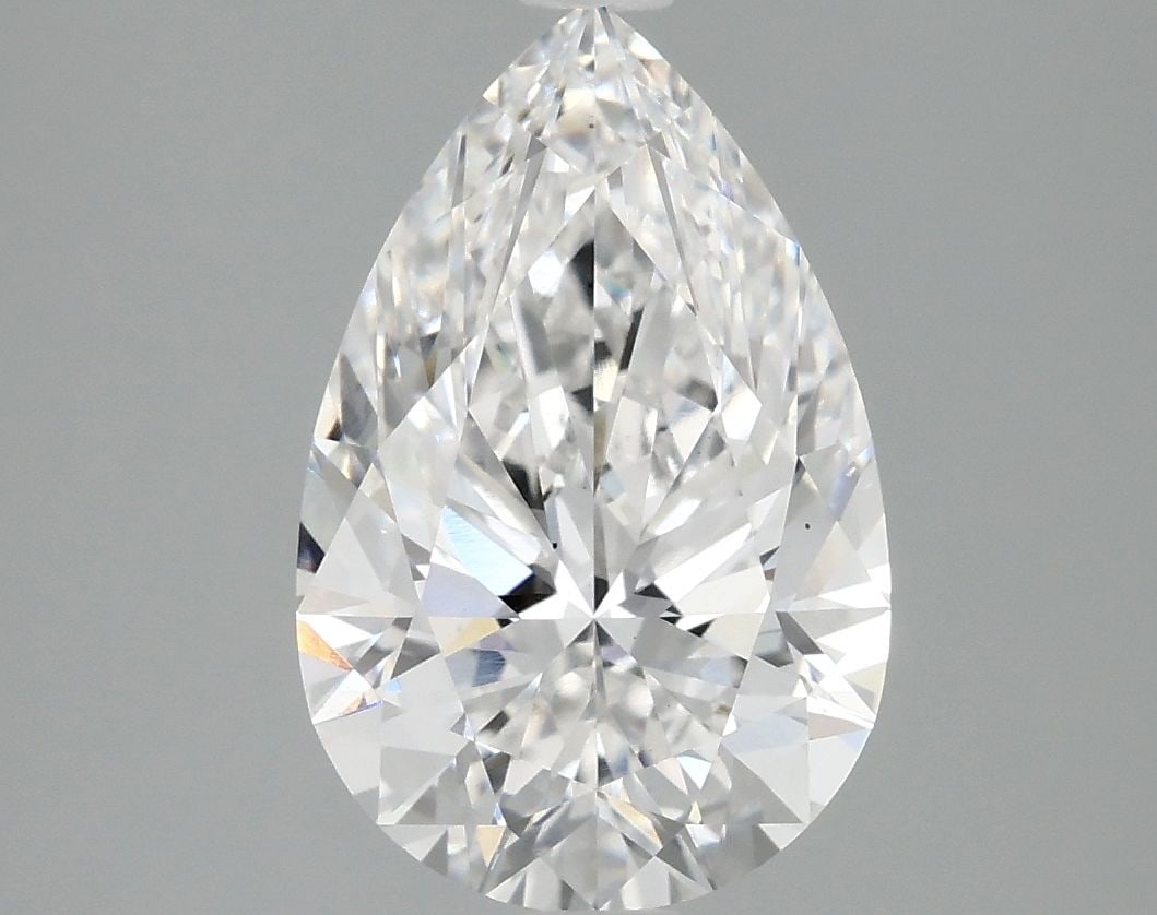 Loose Diamond - PEAR 3.04ct D VS2: Loose Diamond - PEAR 3.04ct D VS2 Source: This is a real non-mined Diamond that has been grown in a lab Shape: PEAR Carats: 3.04 Color: D Clarity: VS2 Certification: IGI Video: