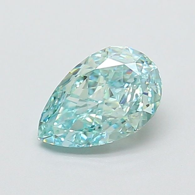 Loose Diamond - PEAR 1.02ct Fancy Vivid Blue Green VVS1: Loose Diamond - PEAR 1.02ct Fancy Vivid Blue Green VVS1 Source: This is a real non-mined Diamond that has been grown in a lab Shape: PEAR Carats: 1.02 Color: Fancy Vivid Blue Green Certification: IGI