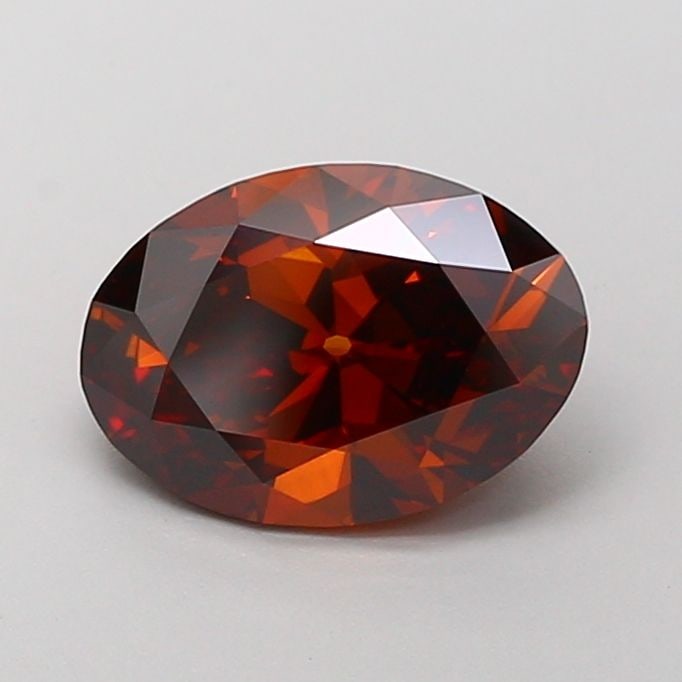 Loose Diamond - OVAL 2.22ct Fancy Brown Orange VVS2 (1 of 1)