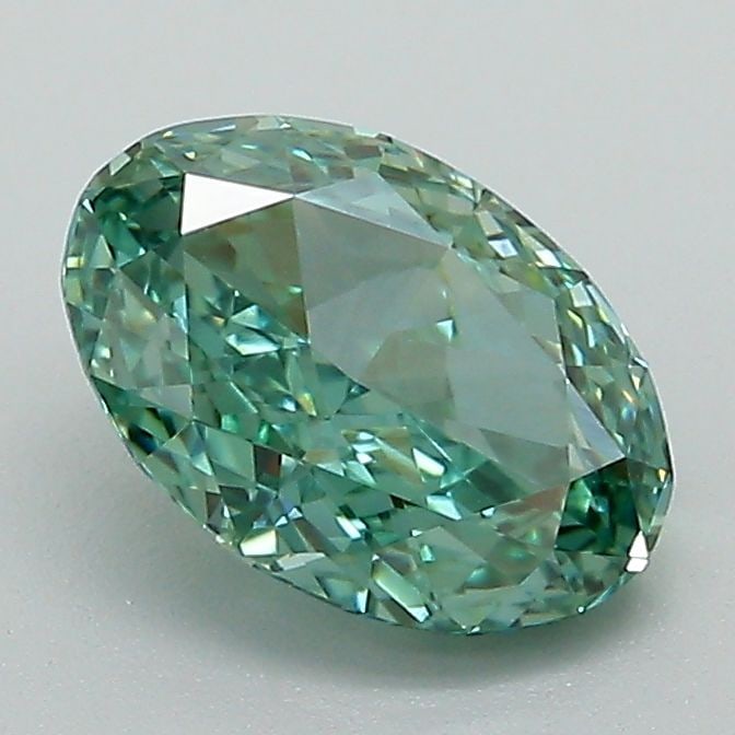 Loose Diamond - OVAL 1.41ct Fancy Vivid Green VVS2 (1 of 1)