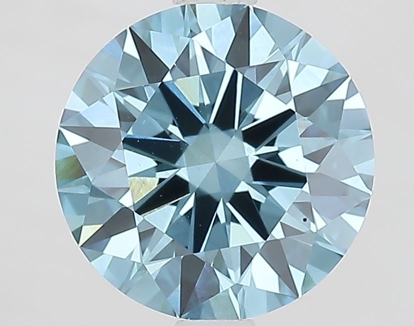 Ideal Loose Diamond - ROUND 2.03ct Fancy Vivid Blue VVS2: Ideal Loose Diamond - ROUND 2.03ct Fancy Vivid Blue VVS2 Source: This is a real non-mined Diamond that has been grown in a lab Shape: ROUND Carats: 2.03 Color: Fancy Vivid Blue Certification: IGI Vide