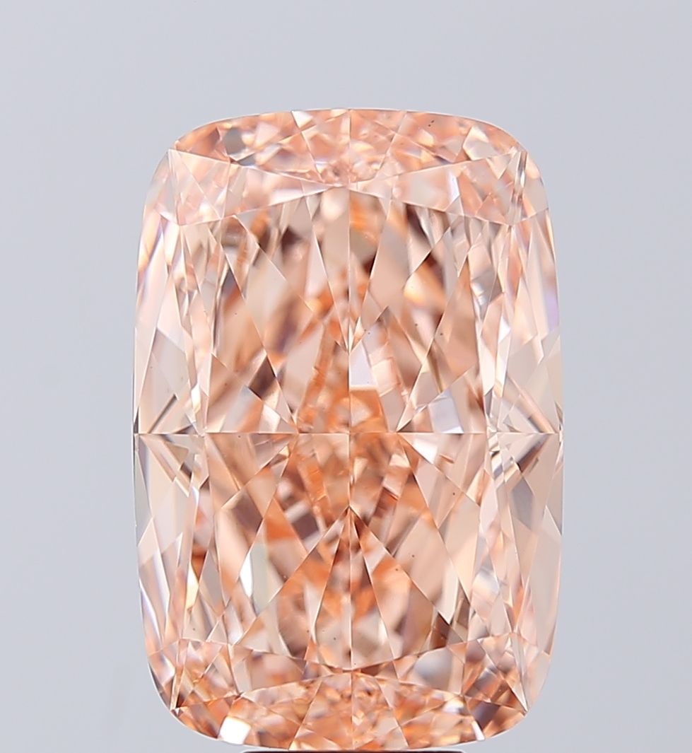 Loose Diamond - CUSHION MODIFIED 10.09ct Fancy Intense Orange VS1 (1 of 1)
