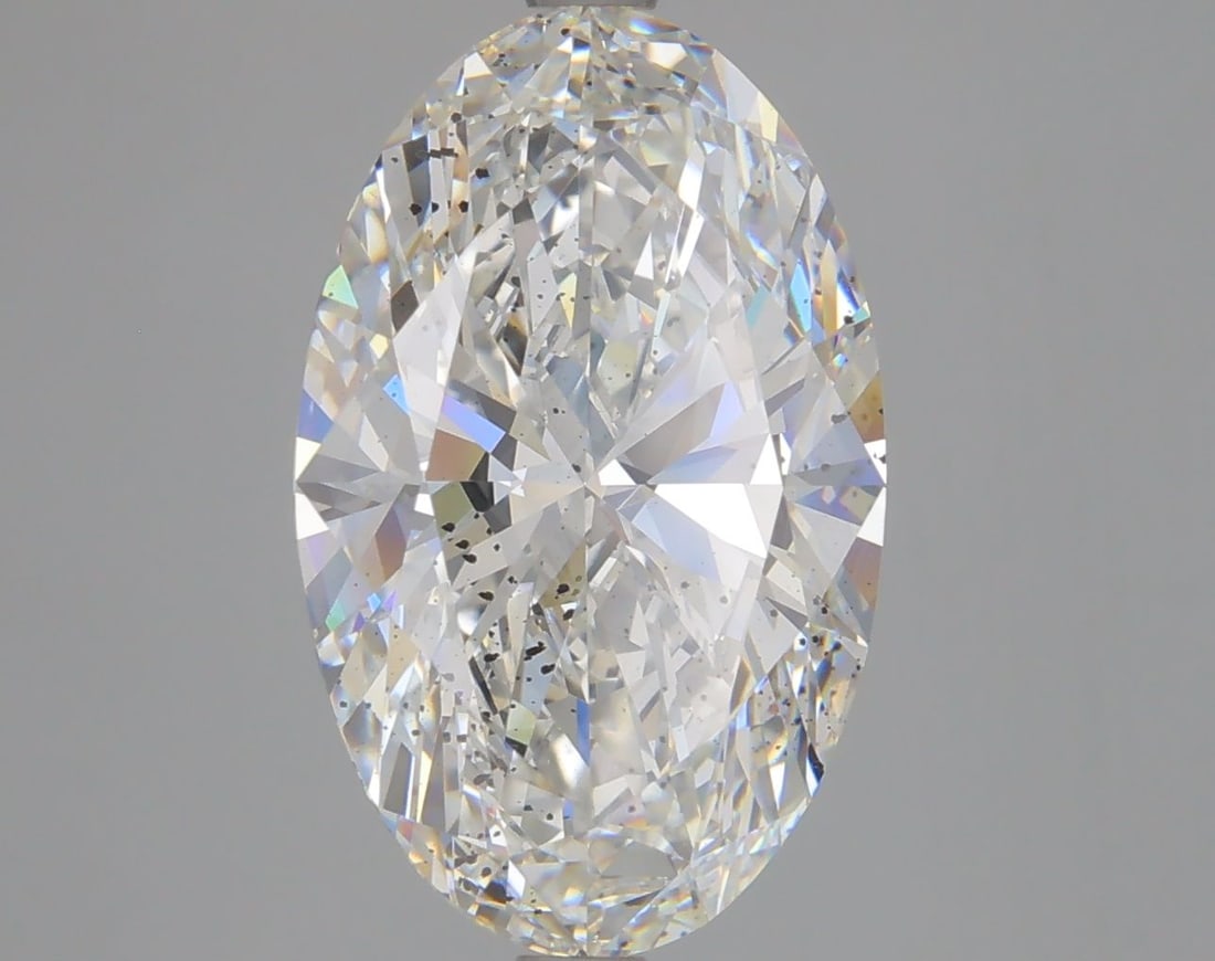 Loose Diamond - OVAL 5.06ct G SI2: Loose Diamond - OVAL 5.06ct G SI2 Source: This is a real non-mined Diamond that has been grown in a lab Shape: OVAL Carats: 5.06 Color: G Clarity: SI2 Certification: IGI Video: