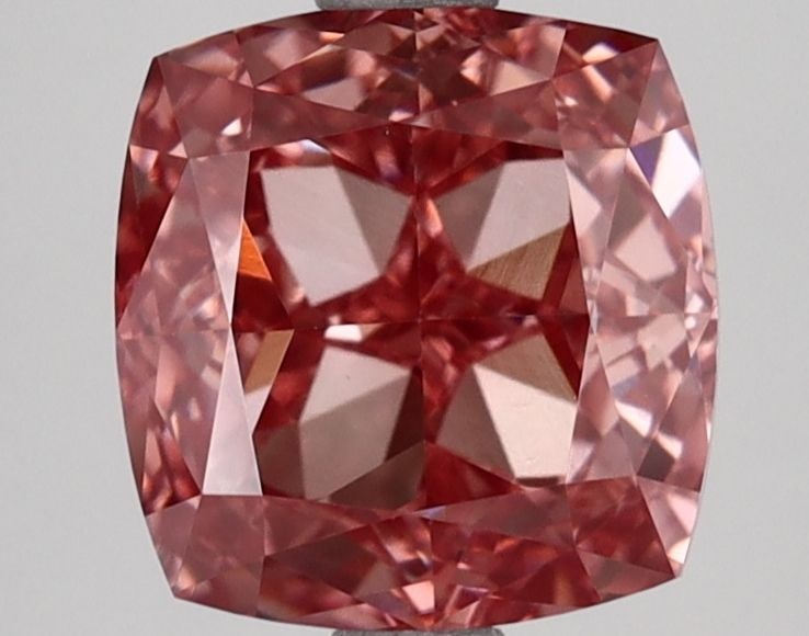 Loose Diamond - CUSHION MODIFIED 3.08ct Fancy Vivid Pink VS1: Loose Diamond - CUSHION MODIFIED 3.08ct Fancy Vivid Pink VS1 Source: This is a real non-mined Diamond that has been grown in a lab Shape: CUSHION MODIFIED Carats: 3.08 Color: Fancy Vivid Pink Certific