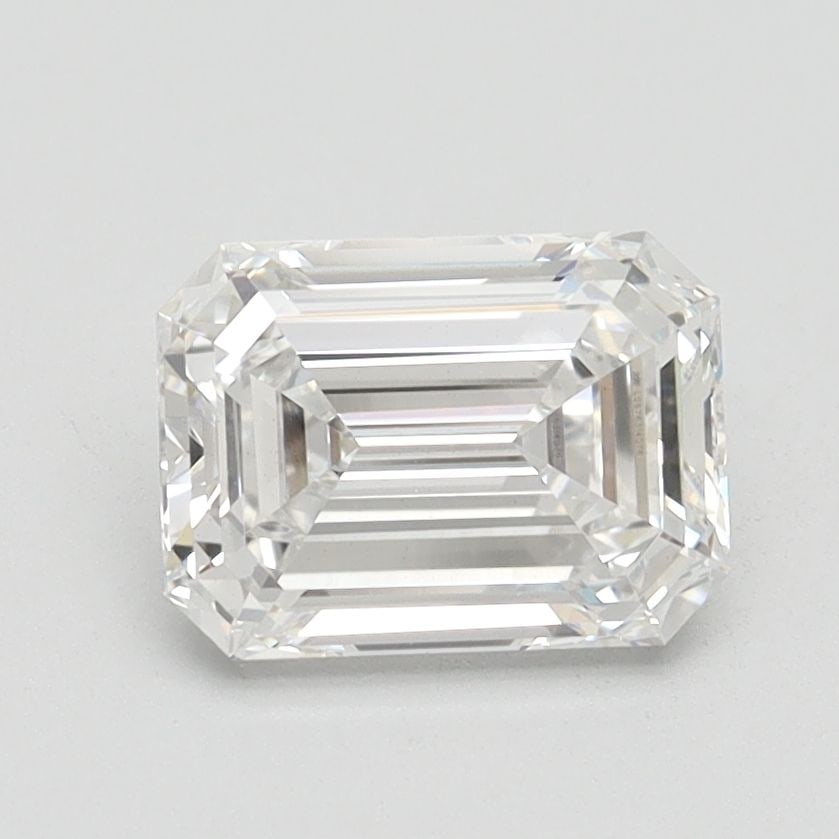 Loose Diamond - EMERALD 1.44ct F VS1: Loose Diamond - EMERALD 1.44ct F VS1 Source: This is a real non-mined Diamond that has been grown in a lab Shape: EMERALD Carats: 1.44 Color: F Clarity: VS1 Certification: IGI Video:
