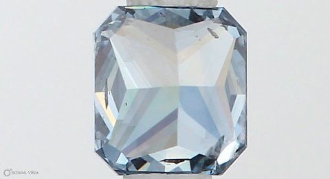 Loose Diamond - RADIANT 0.42ct Fancy Intense Blue SI2 (1 of 1)