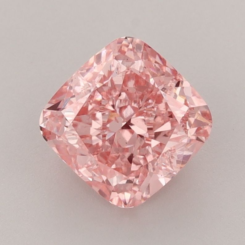 Loose Diamond - CUSHION BRILLIANT 1.87ct Fancy Vivid Pink VS2: Loose Diamond - CUSHION BRILLIANT 1.87ct Fancy Vivid Pink VS2 Source: This is a real non-mined Diamond that has been grown in a lab Shape: CUSHION BRILLIANT Carats: 1.87 Color: Fancy Vivid Pink Certif