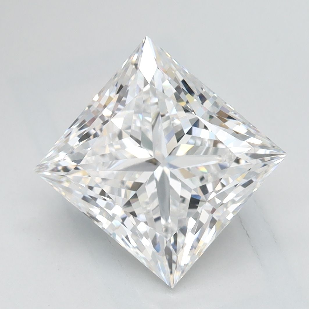 Loose Diamond - PRINCESS 2.48ct D VVS1: Loose Diamond - PRINCESS 2.48ct D VVS1 Source: This is a real non-mined Diamond that has been grown in a lab Shape: PRINCESS Carats: 2.48 Color: D Clarity: VVS1 Certification: GIA Video: