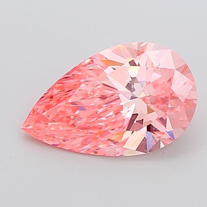 Loose Diamond - PEAR 4.01ct Fancy Vivid Pink VVS2: Loose Diamond - PEAR 4.01ct Fancy Vivid Pink VVS2 Source: This is a real non-mined Diamond that has been grown in a lab Shape: PEAR Carats: 4.01 Color: Fancy Vivid Pink Certification: IGI Video: