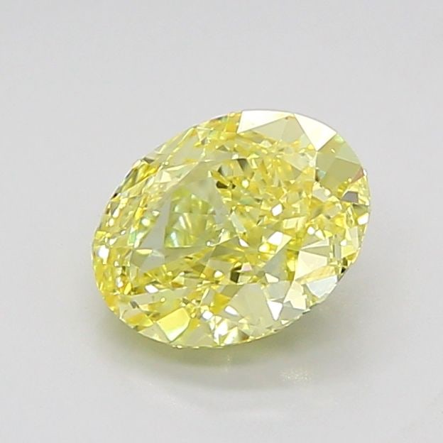 Loose Diamond - OVAL 1.76ct Fancy Intense Yellow VVS2: Loose Diamond - OVAL 1.76ct Fancy Intense Yellow VVS2 Source: This is a real non-mined Diamond that has been grown in a lab Shape: OVAL Carats: 1.76 Color: Fancy Intense Yellow Certification: IGI Vide