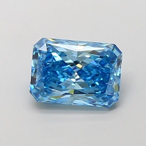 Loose Diamond - RADIANT 1.52ct Fancy Vivid Blue VS1: Loose Diamond - RADIANT 1.52ct Fancy Vivid Blue VS1 Source: This is a real non-mined Diamond that has been grown in a lab Shape: RADIANT Carats: 1.52 Color: Fancy Vivid Blue Certification: IGI