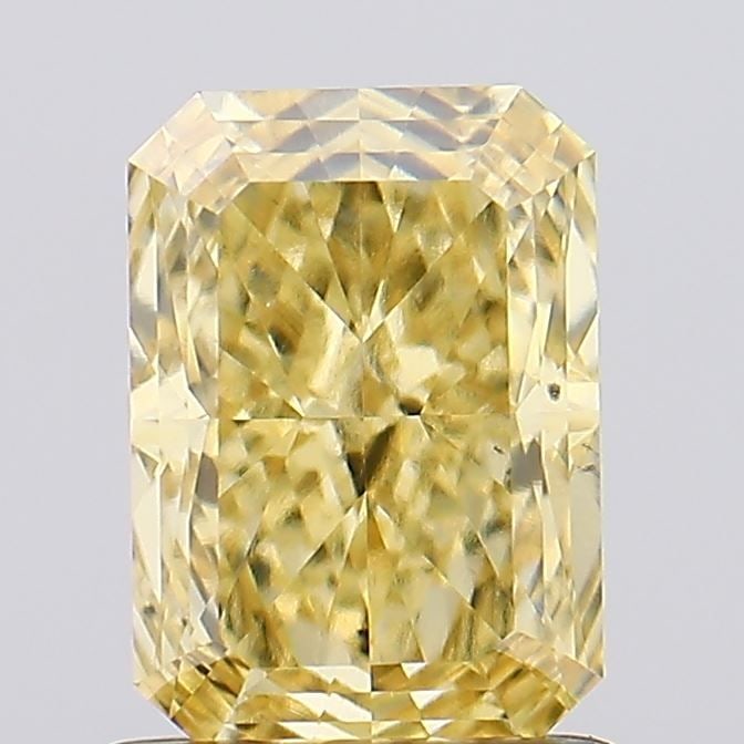 Loose Diamond - RADIANT 1.13ct Fancy Intense Yellow VS2: Loose Diamond - RADIANT 1.13ct Fancy Intense Yellow VS2 Source: This is a real non-mined Diamond that has been grown in a lab Shape: RADIANT Carats: 1.13 Color: Fancy Intense Yellow Certification: