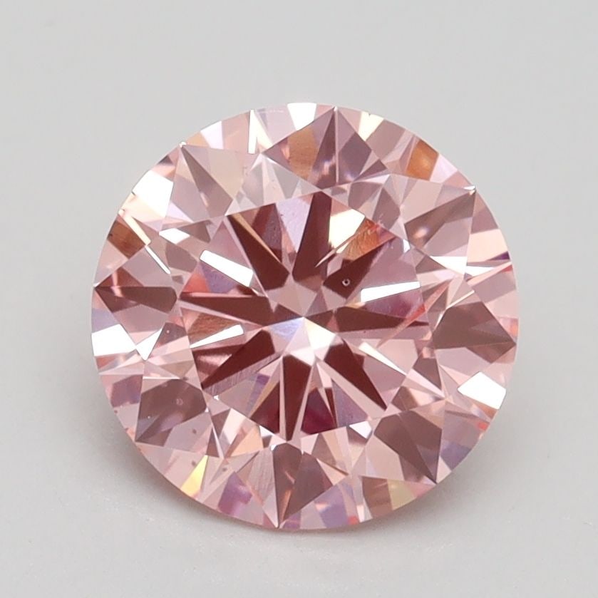 Loose Diamond - ROUND 1.85ct Fancy Intense Pink SI1: Loose Diamond - ROUND 1.85ct Fancy Intense Pink SI1 Source: This is a real non-mined Diamond that has been grown in a lab Shape: ROUND Carats: 1.85 Color: Fancy Intense Pink Certification: IGI Video: