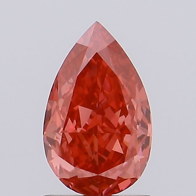 Loose Diamond - PEAR 1.15ct Fancy Vivid Red VS2 (1 of 1)