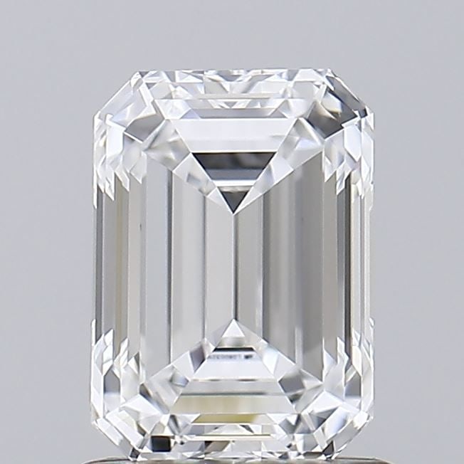 Loose Diamond - EMERALD 1.08ct D VVS2: Loose Diamond - EMERALD 1.08ct D VVS2 Source: This is a real non-mined Diamond that has been grown in a lab Shape: EMERALD Carats: 1.08 Color: D Clarity: VVS2 Certification: IGI Video: