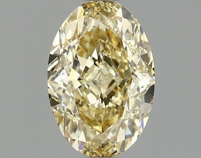 Loose Diamond - OVAL 1.04ct Fancy Intense Yellow VS2: Loose Diamond - OVAL 1.04ct Fancy Intense Yellow VS2 Source: This is a real non-mined Diamond that has been grown in a lab Shape: OVAL Carats: 1.04 Color: Fancy Intense Yellow Certification: IGI