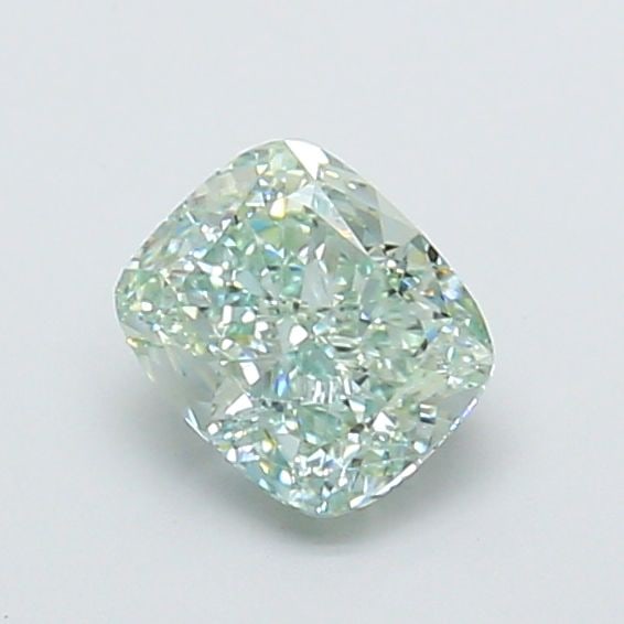 Loose Diamond - CUSHION MODIFIED 1.19ct Fancy Intense Green VS1: Loose Diamond - CUSHION MODIFIED 1.19ct Fancy Intense Green VS1 Source: This is a real non-mined Diamond that has been grown in a lab Shape: CUSHION MODIFIED Carats: 1.19 Color: Fancy Intense Green