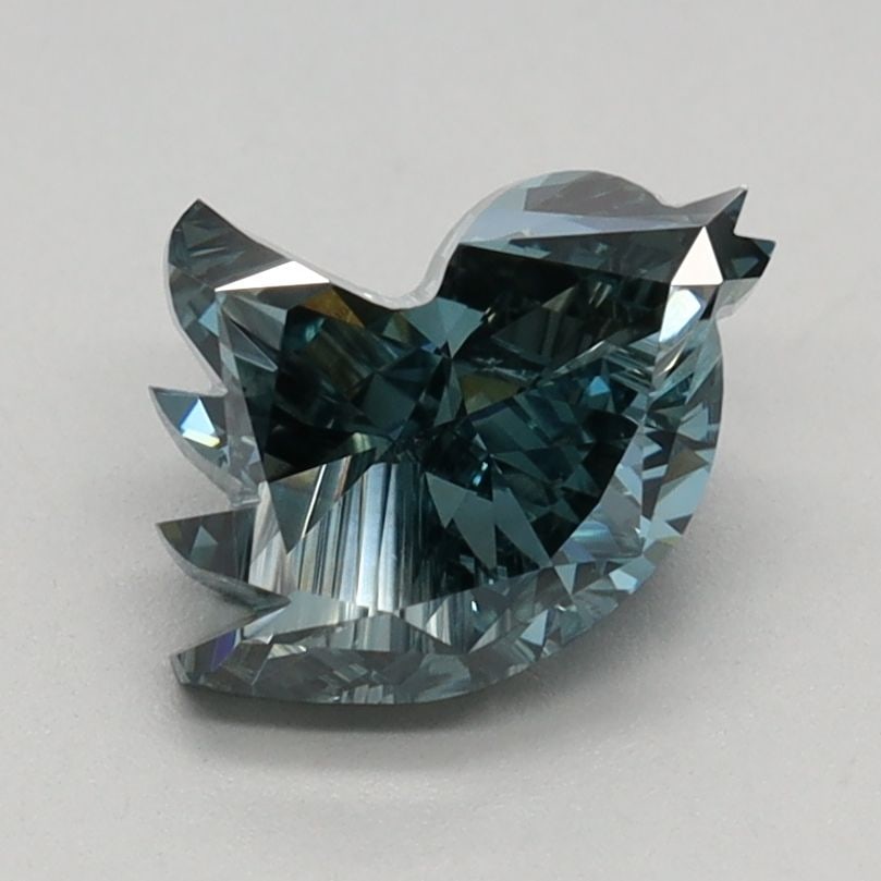 Loose Diamond - OTHER 1.23ct Fancy Intense Green VS1: Loose Diamond - OTHER 1.23ct Fancy Intense Green VS1 Source: This is a real non-mined Diamond that has been grown in a lab Shape: OTHER Carats: 1.23 Color: Fancy Intense Green Certification: IGI Video