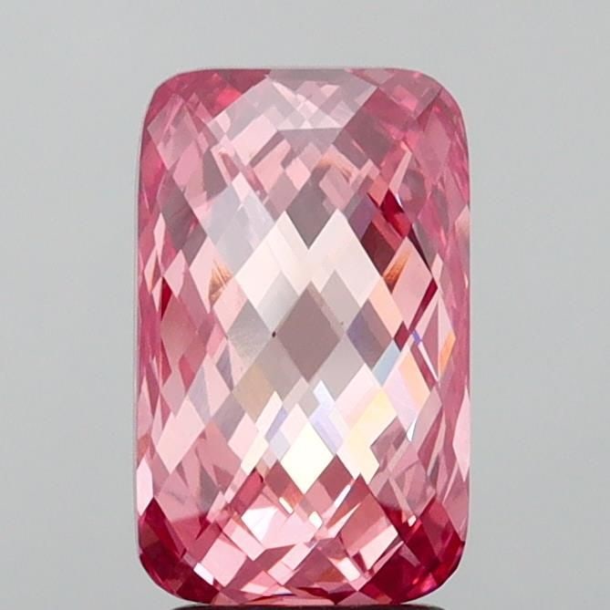 Loose Diamond - ROSE 3.77ct Fancy Vivid Pink VS2: Loose Diamond - ROSE 3.77ct Fancy Vivid Pink VS2 Source: This is a real non-mined Diamond that has been grown in a lab Shape: ROSE Carats: 3.77 Color: Fancy Vivid Pink Certification: NONE Video: