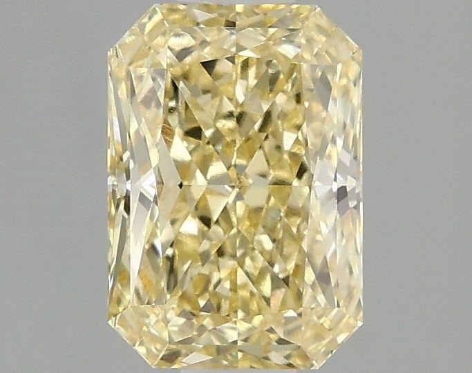 Loose Diamond - RADIANT 1.53ct Fancy Intense Yellow VS1: Loose Diamond - RADIANT 1.53ct Fancy Intense Yellow VS1 Source: This is a real non-mined Diamond that has been grown in a lab Shape: RADIANT Carats: 1.53 Color: Fancy Intense Yellow Certification: IGI