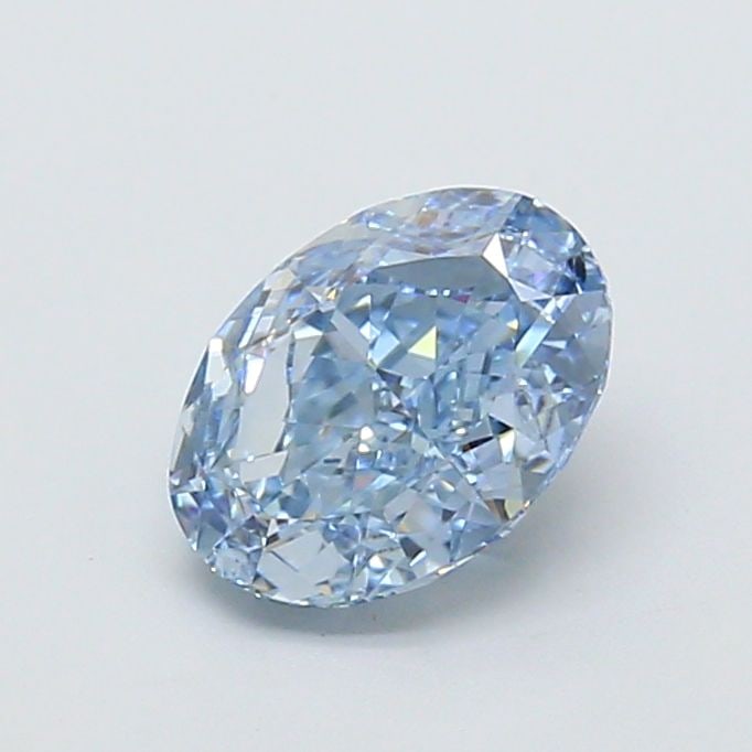 Loose Diamond - OVAL 1.54ct Fancy Vivid Blue VVS2: Loose Diamond - OVAL 1.54ct Fancy Vivid Blue VVS2 Source: This is a real non-mined Diamond that has been grown in a lab Shape: OVAL Carats: 1.54 Color: Fancy Vivid Blue Certification: IGI Video: