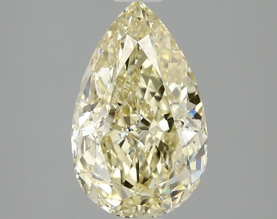 Loose Diamond - PEAR 2.07ct Fancy Intense Yellow VS1: Loose Diamond - PEAR 2.07ct Fancy Intense Yellow VS1 Source: This is a real non-mined Diamond that has been grown in a lab Shape: PEAR Carats: 2.07 Color: Fancy Intense Yellow Certification: IGI Video