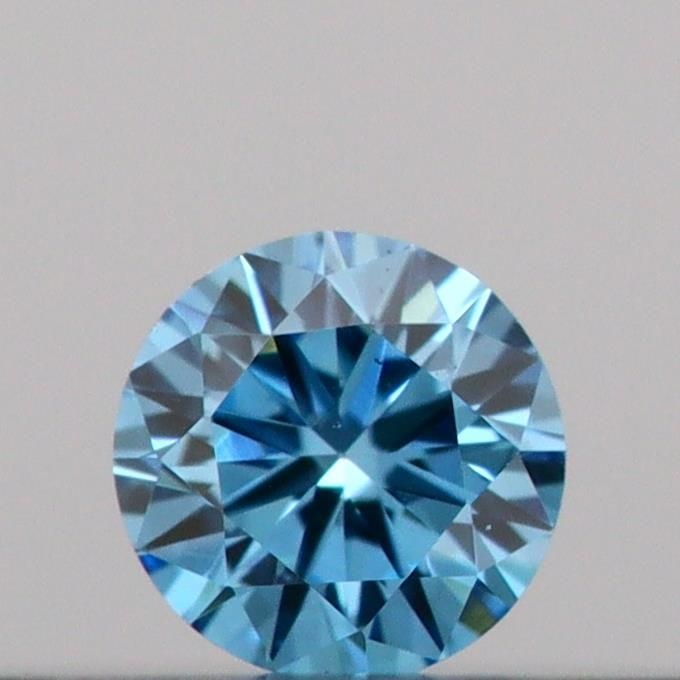 Loose Diamond - ROUND 0.08ct Fancy Vivid Blue VS2: Loose Diamond - ROUND 0.08ct Fancy Vivid Blue VS2 Source: This is a real non-mined Diamond that has been grown in a lab Shape: ROUND Carats: 0.08 Color: Fancy Vivid Blue Certification: IGI Video: