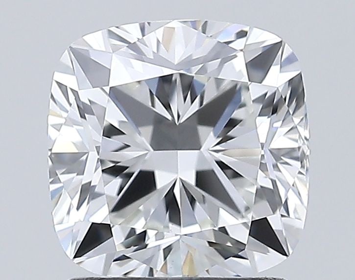 Loose Diamond - CUSHION BRILLIANT 1.51ct G VVS1: Loose Diamond - CUSHION BRILLIANT 1.51ct G VVS1 Source: This is a real non-mined Diamond that has been grown in a lab Shape: CUSHION BRILLIANT Carats: 1.51 Color: G Clarity: VVS1 Certification: IGI Vi