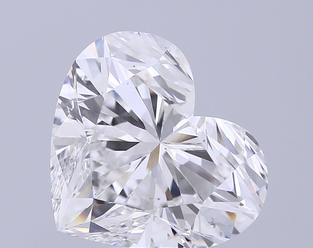 Loose Diamond - HEART 9.07ct F VS1: Loose Diamond - HEART 9.07ct F VS1 Source: This is a real non-mined Diamond that has been grown in a lab Shape: HEART Carats: 9.07 Color: F Clarity: VS1 Certification: IGI Video: