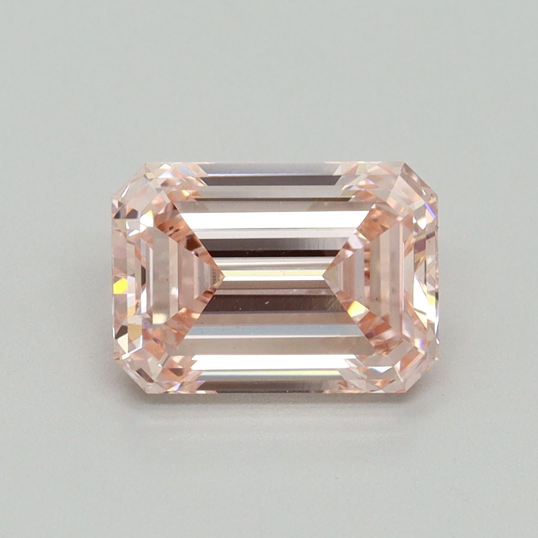 Loose Diamond - EMERALD 2.15ct Fancy Intense Pink VS1: Loose Diamond - EMERALD 2.15ct Fancy Intense Pink VS1 Source: This is a real non-mined Diamond that has been grown in a lab Shape: EMERALD Carats: 2.15 Color: Fancy Intense Pink Certification: IGI