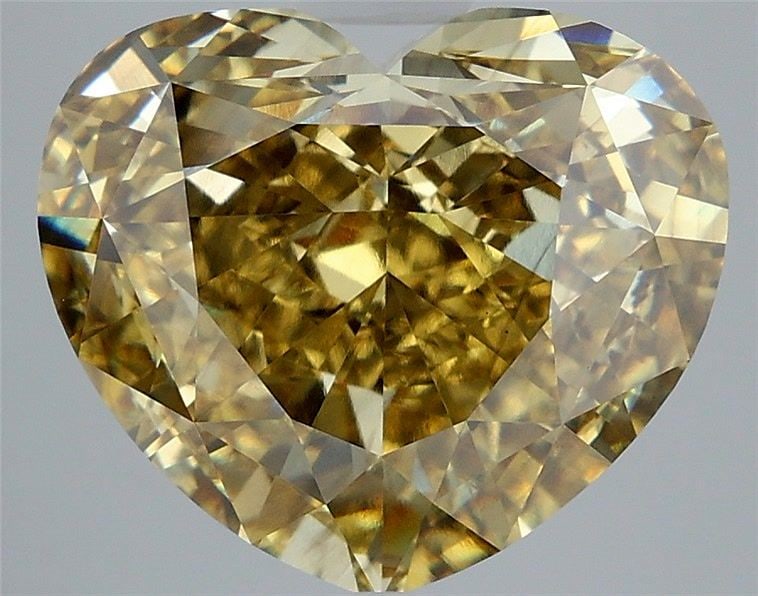 Loose Diamond - HEART 9.01ct Fancy Intense Gray Yellow VS2: Loose Diamond - HEART 9.01ct Fancy Intense Gray Yellow VS2 Source: This is a real non-mined Diamond that has been grown in a lab Shape: HEART Carats: 9.01 Color: Fancy Intense Gray Yellow