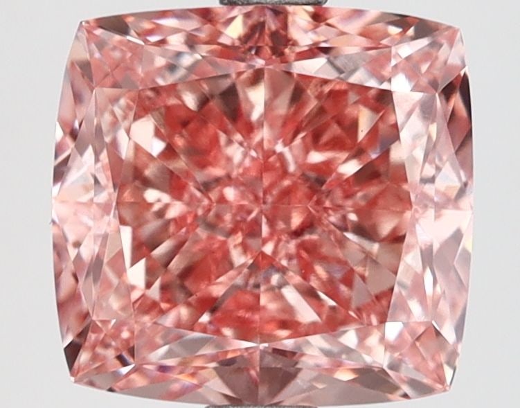 Loose Diamond - CUSHION MODIFIED 3.13ct Fancy Vivid Pink VVS2: Loose Diamond - CUSHION MODIFIED 3.13ct Fancy Vivid Pink VVS2 Source: This is a real non-mined Diamond that has been grown in a lab Shape: CUSHION MODIFIED Carats: 3.13 Color: Fancy Vivid Pink