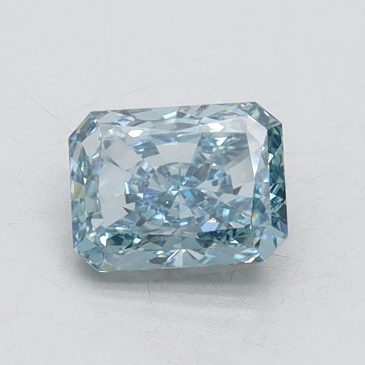 Loose Diamond - RADIANT 0.71ct Fancy Vivid Blue VS2: Loose Diamond - RADIANT 0.71ct Fancy Vivid Blue VS2 Source: This is a real non-mined Diamond that has been grown in a lab Shape: RADIANT Carats: 0.71 Color: Fancy Vivid Blue Certification: IGI