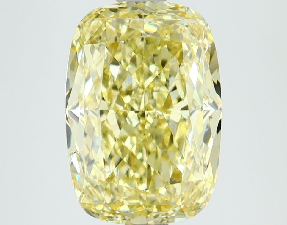 Loose Diamond - CUSHION MODIFIED 2.99ct Fancy Intense Yellow VS1: Loose Diamond - CUSHION MODIFIED 2.99ct Fancy Intense Yellow VS1 Source: This is a real non-mined Diamond that has been grown in a lab Shape: CUSHION MODIFIED Carats: 2.99 Color: Fancy Intense Yellow