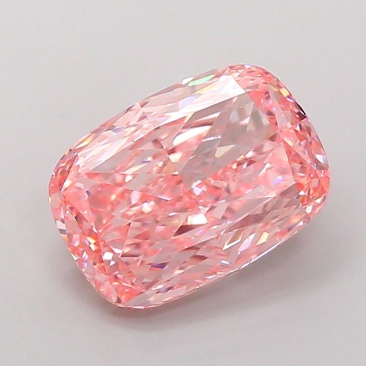Loose Diamond - CUSHION MODIFIED 3.06ct Fancy Vivid Pink VS2: Loose Diamond - CUSHION MODIFIED 3.06ct Fancy Vivid Pink VS2 Source: This is a real non-mined Diamond that has been grown in a lab Shape: CUSHION MODIFIED Carats: 3.06 Color: Fancy Vivid Pink Certific