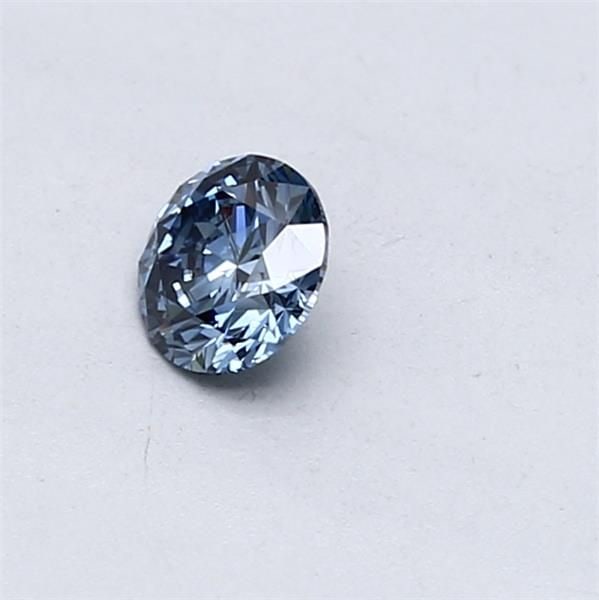Loose Diamond - ROUND 0.3ct Fancy Vivid Blue SI1 (1 of 1)