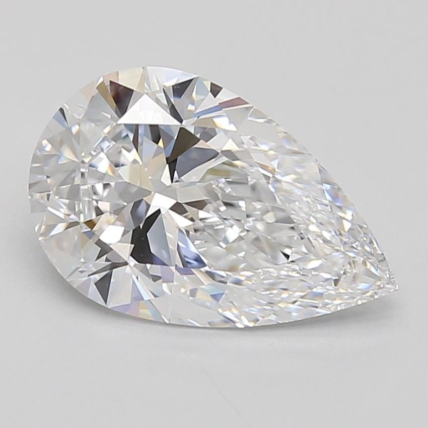 Loose Diamond - PEAR 2.33ct D IF: Loose Diamond - PEAR 2.33ct D IF Source: This is a real non-mined Diamond that has been grown in a lab Shape: PEAR Carats: 2.33 Color: D Clarity: IF Certification: GIA Video: