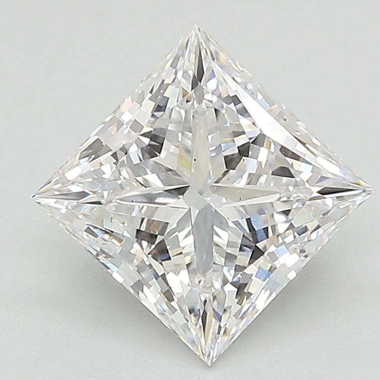 Loose Diamond - PRINCESS 2.22ct D VS2: Loose Diamond - PRINCESS 2.22ct D VS2 Source: This is a real non-mined Diamond that has been grown in a lab Shape: PRINCESS Carats: 2.22 Color: D Clarity: VS2 Certification: IGI Video: