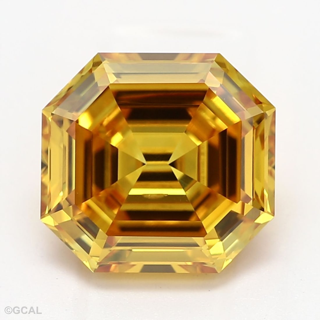 Loose Diamond - OCTAGONAL 1.62ct Fancy Vivid Yellow SI1 (1 of 1)