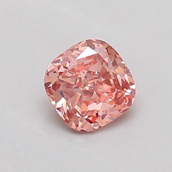 Loose Diamond - CUSHION MODIFIED 0.25ct Fancy Vivid Pink VVS2: Loose Diamond - CUSHION MODIFIED 0.25ct Fancy Vivid Pink VVS2 Source: This is a real non-mined Diamond that has been grown in a lab Shape: CUSHION MODIFIED Carats: 0.25 Color: Fancy Vivid Pink Certifi