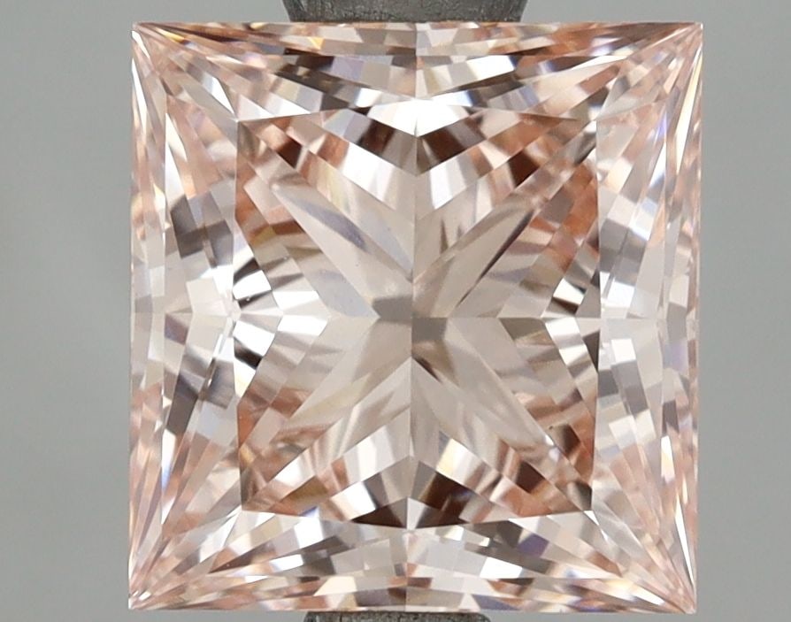 Loose Diamond - PRINCESS 2.58ct Fancy Pink VS1 (1 of 1)