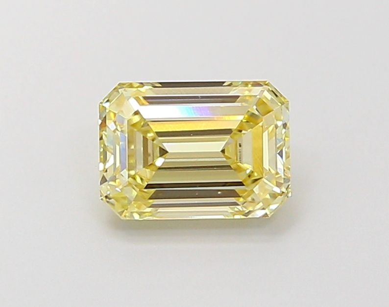 Loose Diamond - EMERALD 1.09ct Fancy Yellow VVS2 (1 of 1)