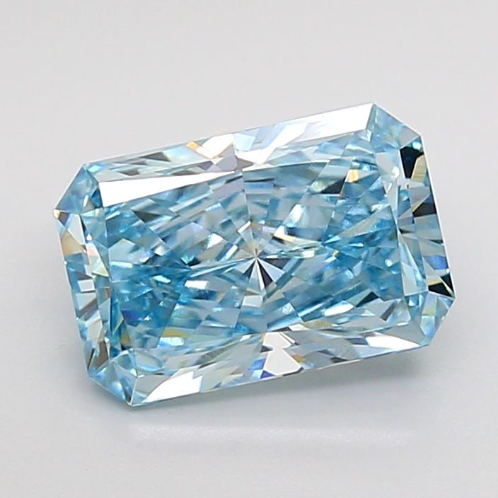 Loose Diamond - RADIANT 2.02ct Fancy Intense Greenish Blue VVS2: Loose Diamond - RADIANT 2.02ct Fancy Intense Greenish Blue VVS2 Source: This is a real non-mined Diamond that has been grown in a lab Shape: RADIANT Carats: 2.02 Color: Fancy Intense Greenish Blue Cer