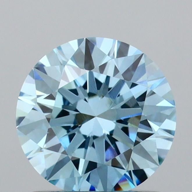 Ideal Loose Diamond - ROUND 1.04ct Fancy Vivid Blue VVS2: Ideal Loose Diamond - ROUND 1.04ct Fancy Vivid Blue VVS2 Source: This is a real non-mined Diamond that has been grown in a lab Shape: ROUND Carats: 1.04 Color: Fancy Vivid Blue Certification: IGI Vide