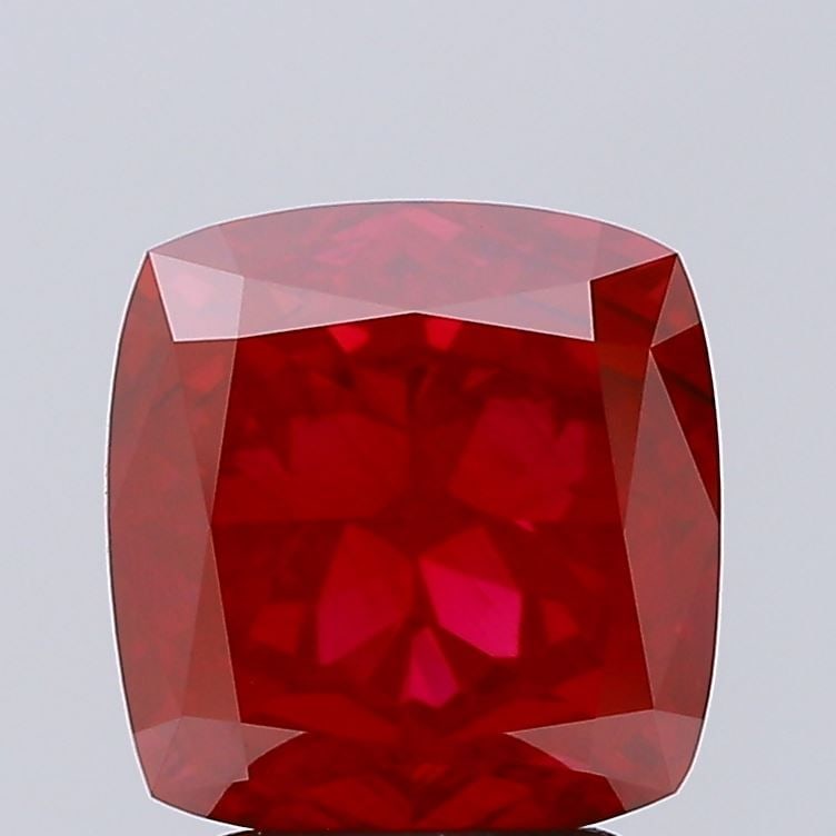 Loose Diamond - CUSHION MODIFIED 3.0ct Fancy Vivid Red SI1 (1 of 1)